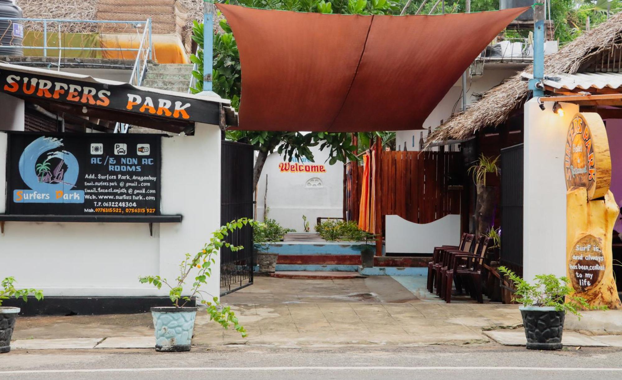 Surfers Park Arugambay Bed and Breakfast Arugam Bay Exteriör bild