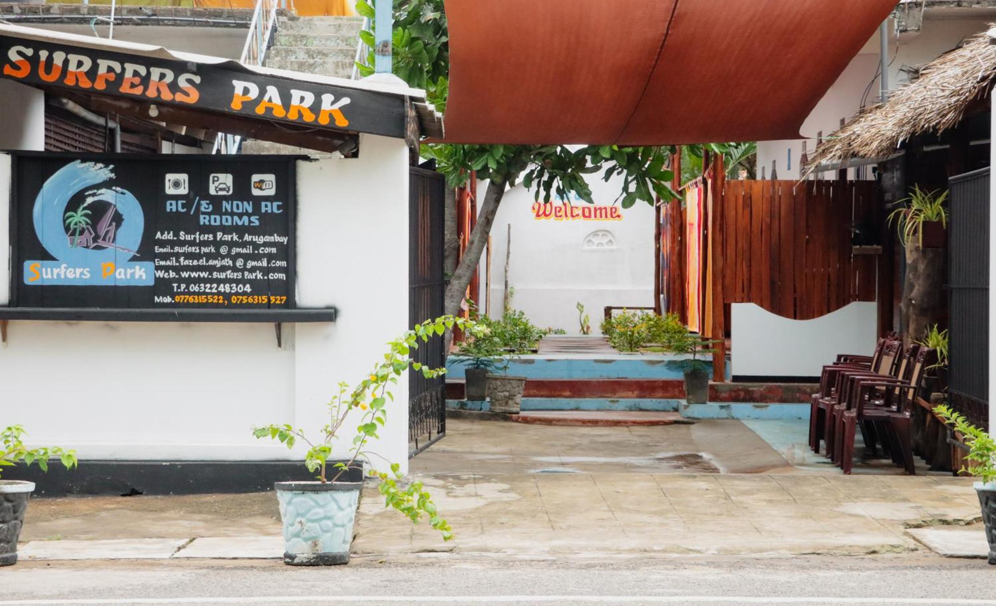 Surfers Park Arugambay Bed and Breakfast Arugam Bay Exteriör bild